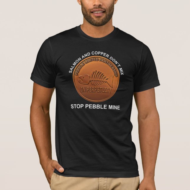 Sluta skära min - Pebble Mine Penny T-shirt (Framsida)