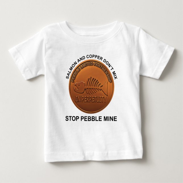 Sluta skära min - Pebble Mine Penny Tee Shirt (Framsida)