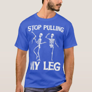 Sluta slå min lövnos Pappa Joke Far pappa  T Shirt