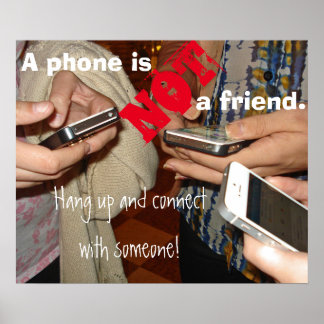 Sluta sms! - KlassrumsPoster Poster