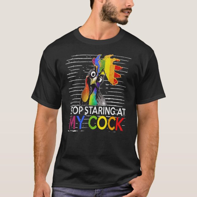 Sluta starta vid min Cock795png795 T Shirt (Framsida)