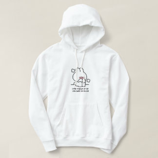 Sluta stirra på mig, du får mig att rodna T-shirt Hoodie