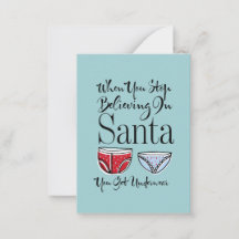 Sluta tro på jultomtens underkläder Mini