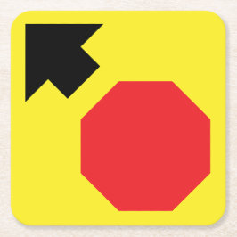 Sluta Underlägg Papper form på diagonalformen