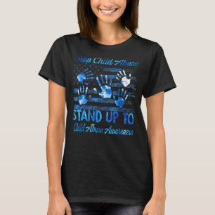 Sluta utnyttja medvetenheten om övergrepp mot barn t shirt