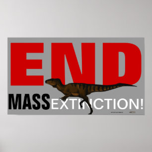 Sluta utplåna massan! - Australovenator Poster