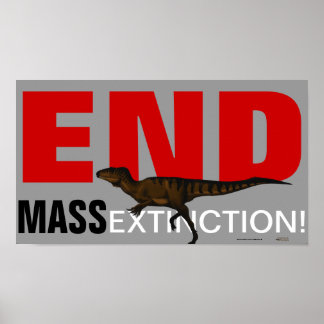 Sluta utplåna massan! - Australovenator Poster