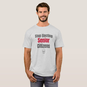 Sluta välja äldre medborgare t shirt