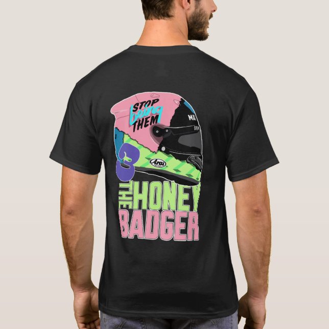 Sluta vara dem! | F1 Fläkt-tribut T Shirt (Baksida)