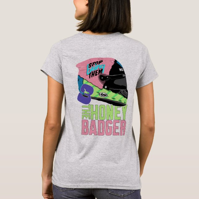 Sluta vara dem! | F1 Fläkt-tribut T Shirt (Baksida)