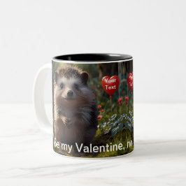 Sluta vara min Valentine Två-Tonad Mugg