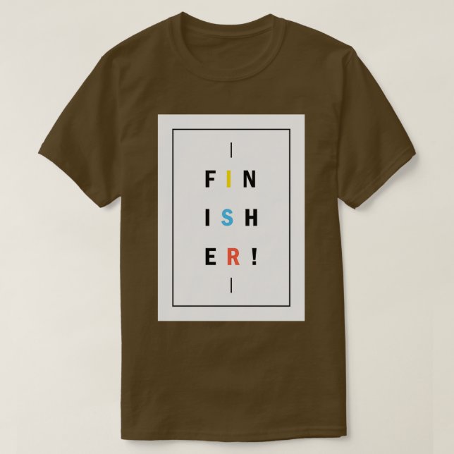 Slutbehandlartypsnitt T Shirt (Design framsida)