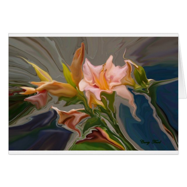 SLUTBLANKKORT HÄLSNINGSKORT (Framsidan Horizontal)