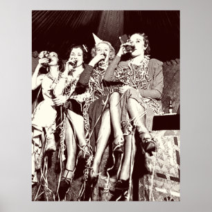 SLUTET AV FÖRBUDET TOAST 1933 POSTER