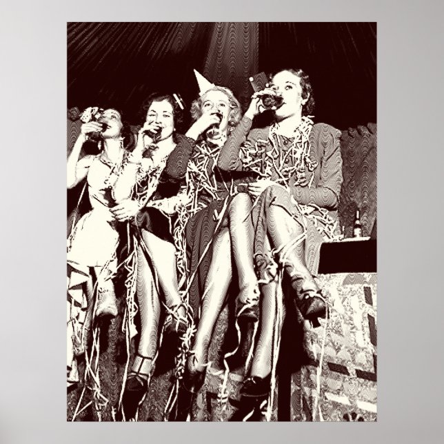 SLUTET AV FÖRBUDET TOAST 1933 POSTER (Framsidan)