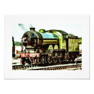 Slutet på dagen på North Norfolk Railway (#3) Fototryck
