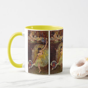 Slutet på en arabesk av Edgar Degas, Vintage Balle Mugg