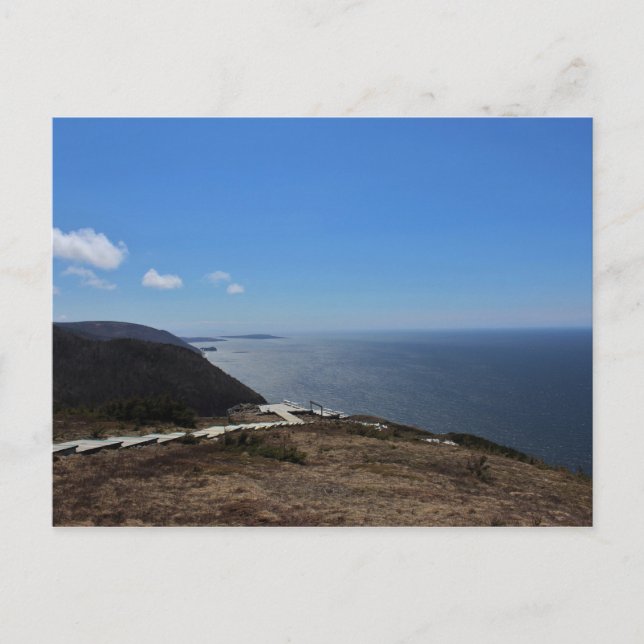 Slutet på Skyline Trail Vykort (Framsida)