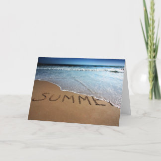 Slutet på sommaren vid Kaliforniens kust Kort