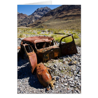 Slutet på vägen hälsningskort