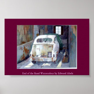 Slutet på vägen poster