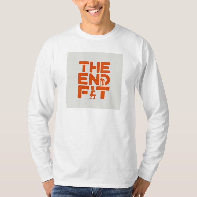 Slutet passar - Fet och unikt Te T Shirt (Framsida)
