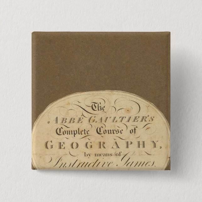 Slutför geografin knapp (Framsida)