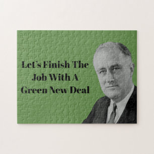 Slutför Jobbet Green New Deal Pussel