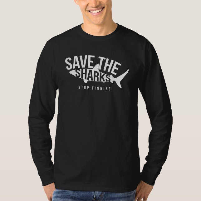 Slutför spara Sharks T Shirt (Framsida)