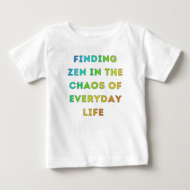Slutför Zen T Shirt (Framsida)