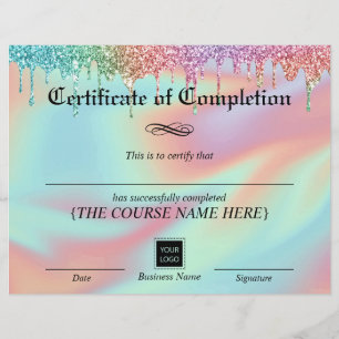 Slutförande av holografiskt Unicorn-certifikat