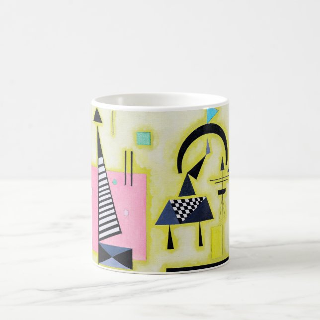 Slutgiltig Rosy, Wassily Kandinsky Kaffemugg (Center)