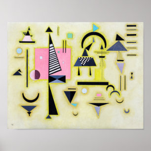 Slutgiltig Rosy, Wassily Kandinsky Poster