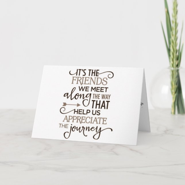SLUTGILTIGHETSKORT ***** FRIENDS BIRTHDAY CARD*** KORT (Framsida)