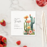 Slutgiltigt Fiesta Cactus Bachelorette Party Pappersservett<br><div class="desc">Slutlig Fiesta Cactus Bachelorette Party Napkins</div>