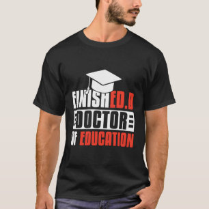 Slutgiltigt utbildningstillägg EDD Doktor T Shirt