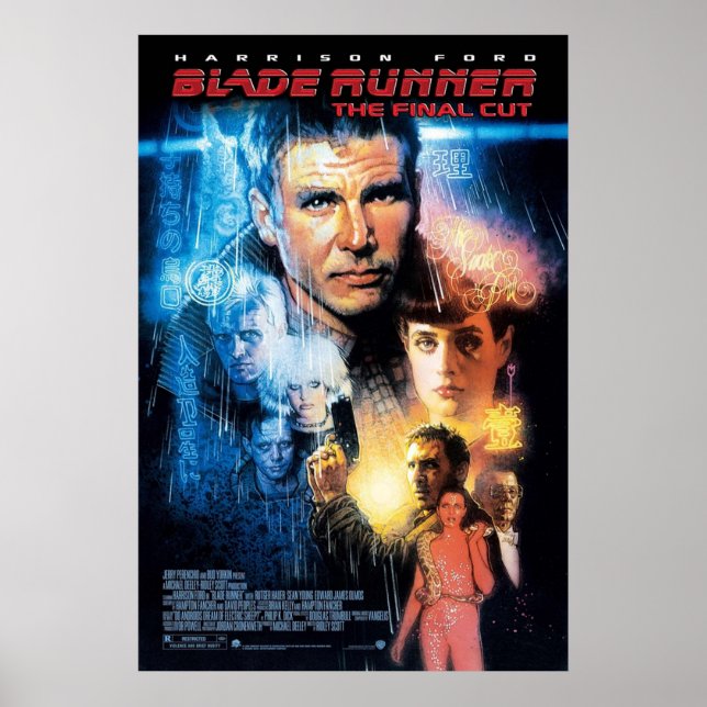 Slutklipp för BladeRunner Poster (Framsidan)