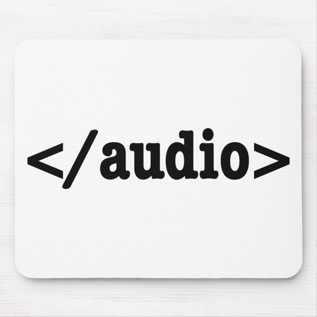 Slutkod för HTML5-Audio Musmatta (Framsidan)