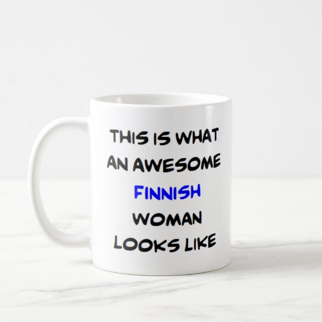 Slutkvinna, fantastisk kaffemugg (Vänster)