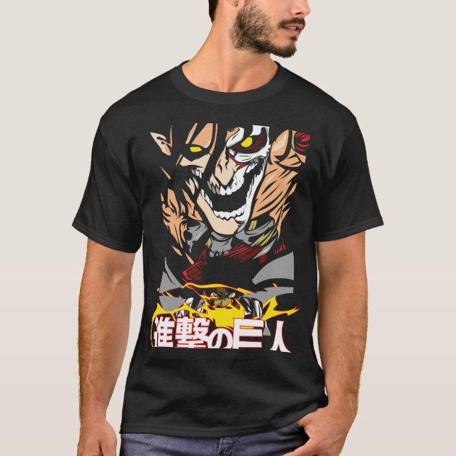 Slutlig blankett Eren Yeager Shirt T Shirt (Framsida)