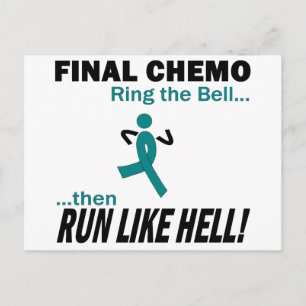 Slutlig Chemo Springa som helvetet - Cervical Canc Vykort
