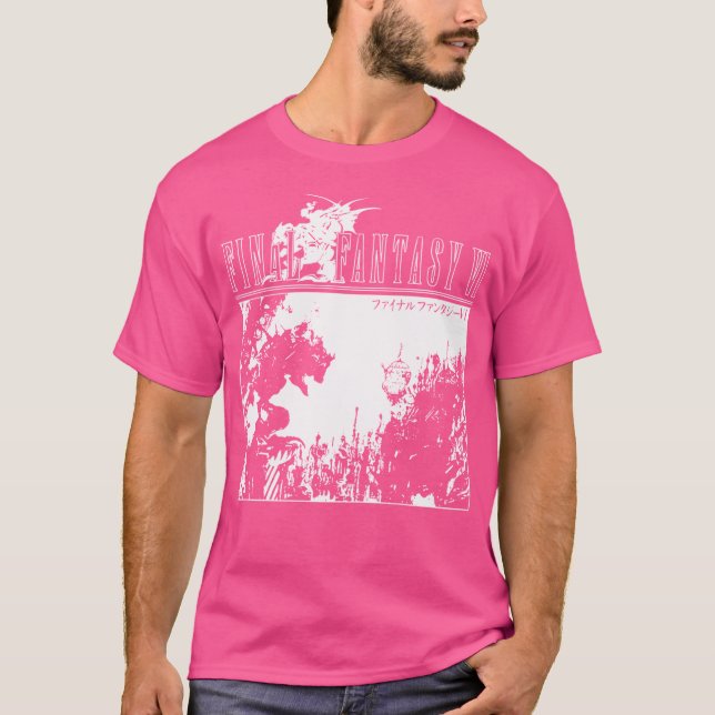 Slutlig Fantasy VI T Shirt (Framsida)