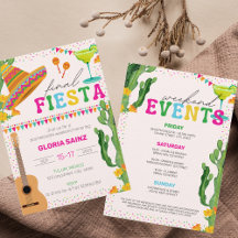 Slutlig Fiesta Mexican Vibrant Bachelorette Helg