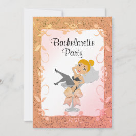 Slutlig inbjudan till Bachelorette-partiet