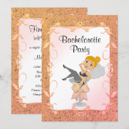 Slutlig inbjudan till Bachelorette-partiet