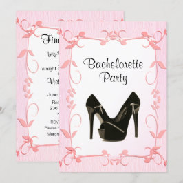Slutlig inbjudan till Rosa Bachelorette-partiet