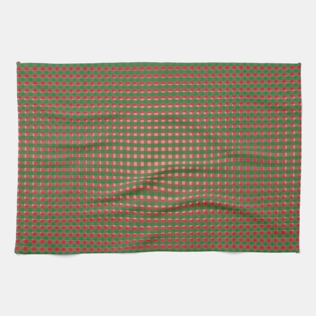 Slutlig julklapp kökshandduk (Horisontell)