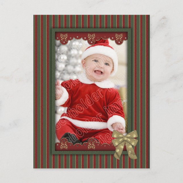 Slutlig julmall helg vykort (Framsida)