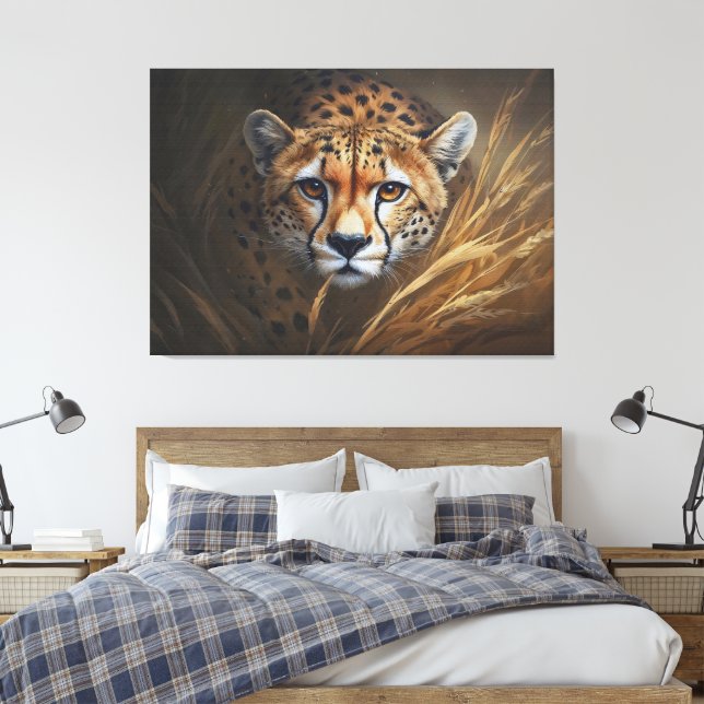 Slutlig konstsamling nr 2 canvastryck (Insitu (sovrum))