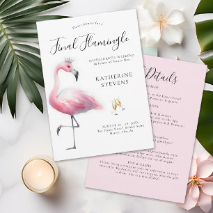 Slutlig lamingle-Roligt Bachelorette Party Itinera Inbjudningar